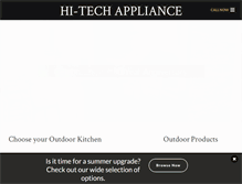 Tablet Screenshot of hitechappliance.com